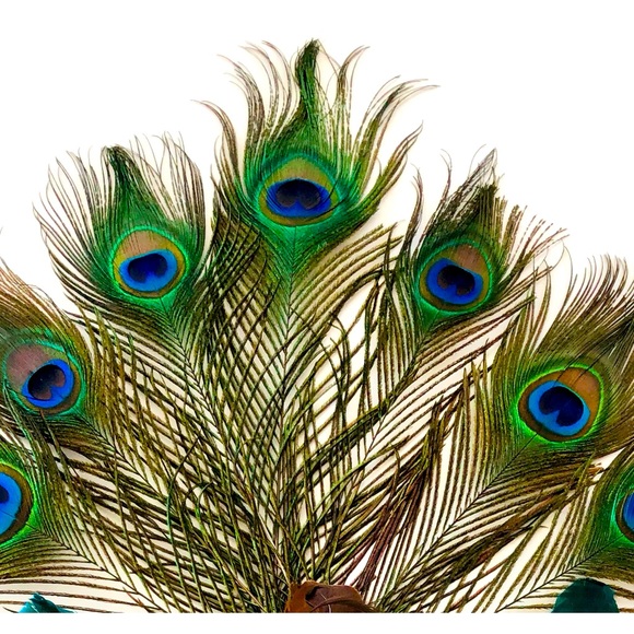 Eye mask costume Carnevale,Masquerade Embellished eye mask feathers Madi Gras OS - Picture 3 of 13